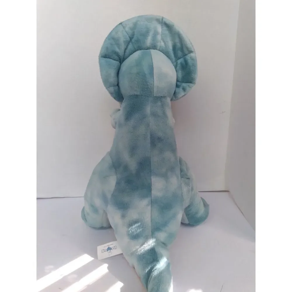 Adorable Blue Triceratops‎ Plush Dinosaur Toy Soft Stuffed Animal